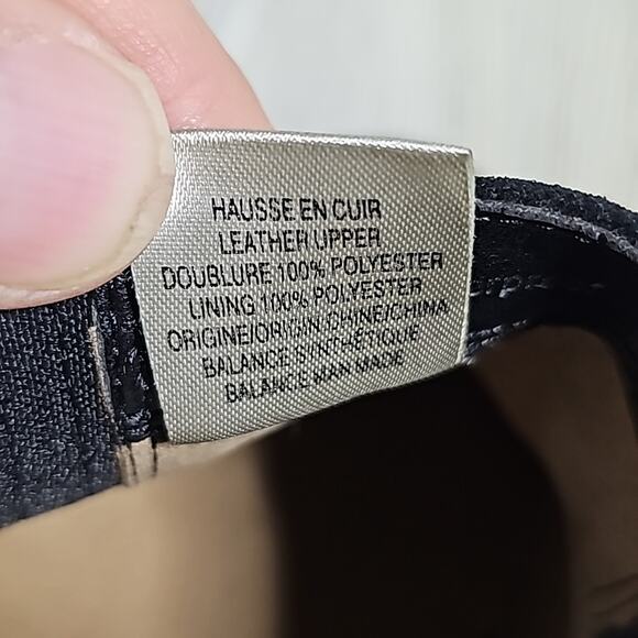 Aqua College Nan Black Leather Waterproof Slip On Mules Womens Size 6 NEW - Picture 13 of 14